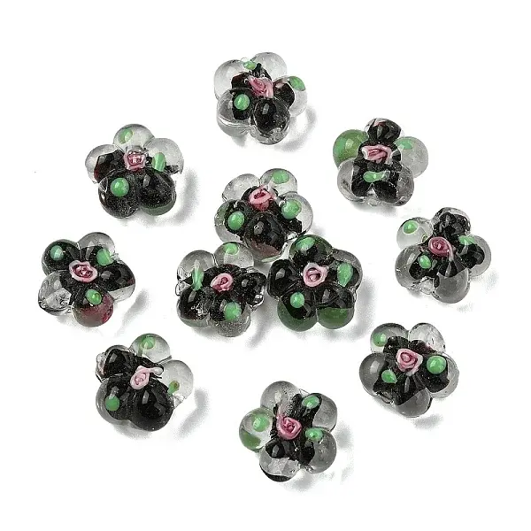15PCS Handmade Lampwork Beads