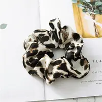 Leopard Print Pattern Cloth Elastic Hair Accessories