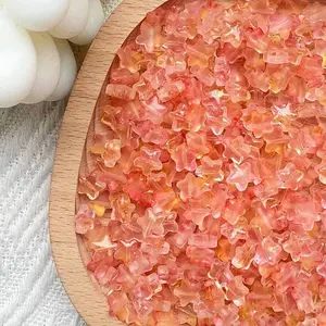 30Pcs Frosted Glass Beads