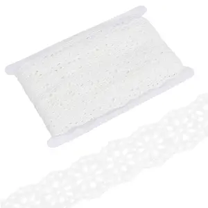 15 Yards Cotton Embroidery Flower Ribbon