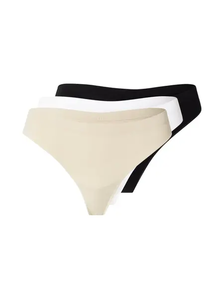 ONLY Tangá 'ONLVICKY'  béžová / čierna / biela