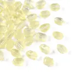 50Pcs Transparent Glass Beads