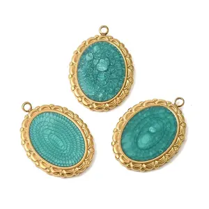 304 Stainless Steel Enamel Pendants