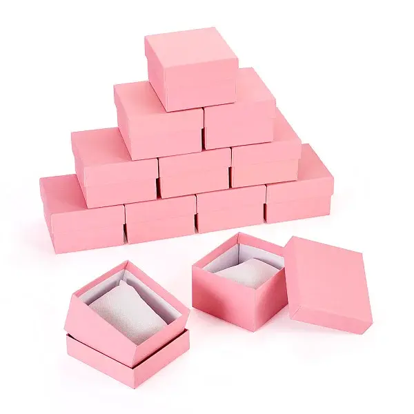 Rectangle Paper Jewelry Gift Boxes