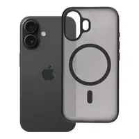 Zadní kryt FLEXLINE MAG COVER Case compatible with MagSafe pro Apple iPhone Air, černá