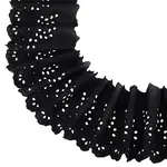 5 Yards Cotton Embroidery Flower Wavy Edged Lace Ribbons