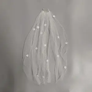 Polyester Bridal Mesh Veil