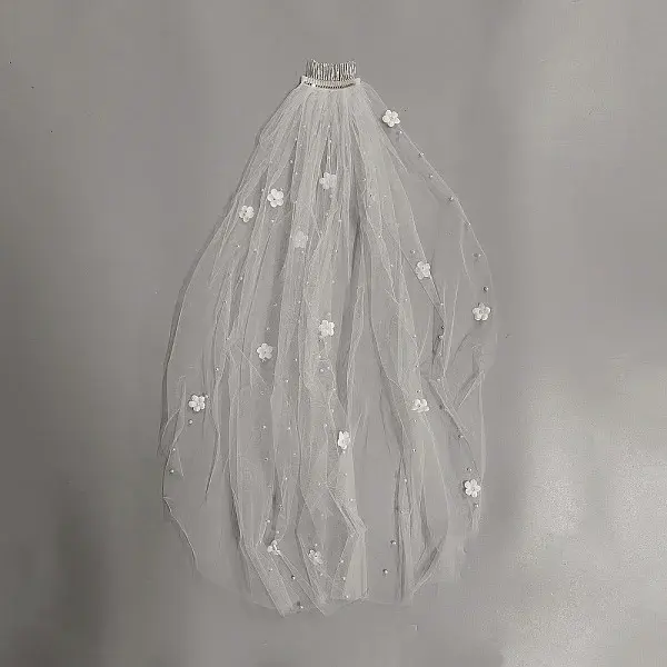Polyester Bridal Mesh Veil