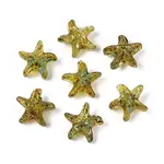 Picasso Transparent Glass Beads