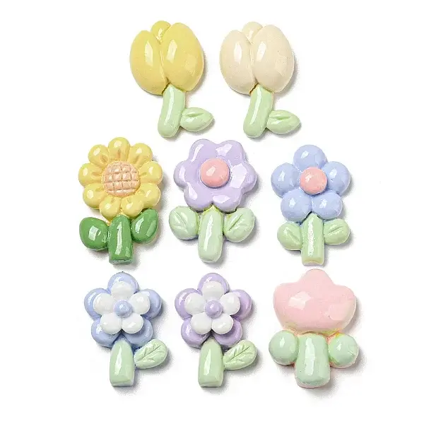 Opaque Resin Decoden Cabochons