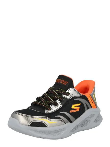 SKECHERS Tenisky 'METEOR LGIHT BRISK'  žltá / oranžová / čierna / strieborná