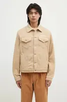 Mikina ICECREAM Fleece Trucker pánská, béžová barva, s aplikací, IC24406