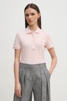 Polo tričko Lacoste dámské, růžová barva, PF5462