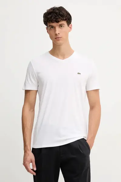 Bavlněné tričko Lacoste