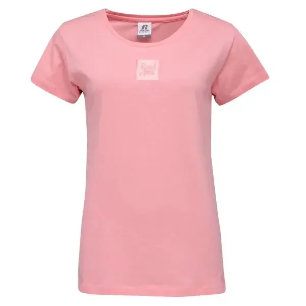 Russell Athletic SS T-SHIRT Dámské tričko, růžová, velikost
