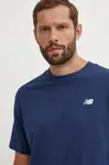 Bavlněné tričko New Balance Small Logo