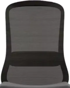 MERCURY Opěrák pro židli BESSEL černý plast, černá