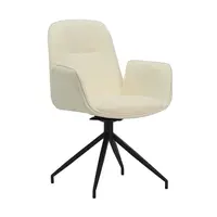 MID.YOU ŽIDLE S PODRUČKAMI, žinylka, krémová, bílá, béžová