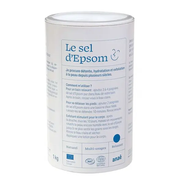 ANAÉ BY ECODIS Epsomská sůl dóza 1 kg