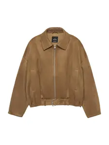 Pull&Bear Prechodná bunda  karamelová