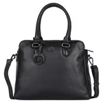 Dámska kožená kabelka Bellicci Kamila - čierna