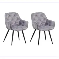 MID.YOU SADA ŽIDLÍ S PODRUČKAMI 2 kusy