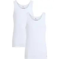 Nike RIBBED TANK 2PK Pánské tílko, bílá, velikost