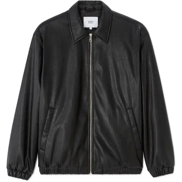 CELIO NUOVER Pánská stylová bunda, černá, velikost