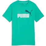 Puma ESSENTIALS 2 COLOR N0.1 LOGO TEE B Chlapecké triko, zelená, velikost