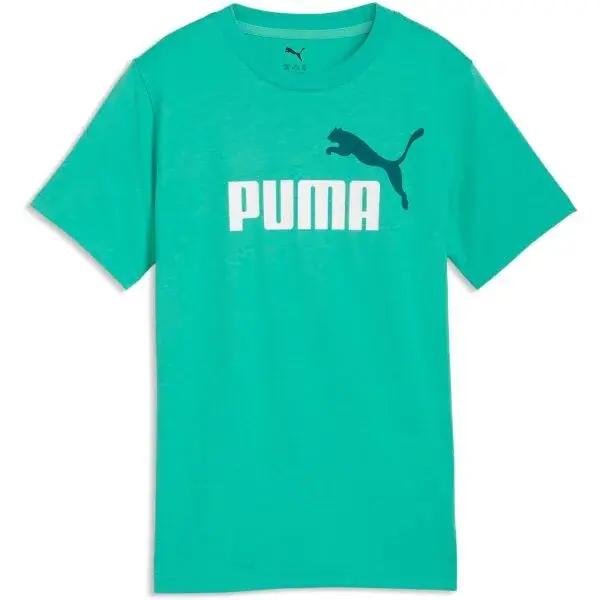 Puma ESSENTIALS 2 COLOR N0.1 LOGO TEE B Chlapecké triko, zelená, velikost
