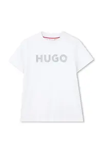 Dětské bavlněné tričko HUGO