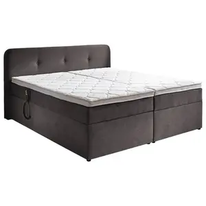 Carryhome POSTEL BOXSPRING, 180/200 cm, šedá
