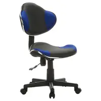 MID.YOU OTOČNÁ ŽIDLE PRO MLÁDEŽ, modrá, šedá