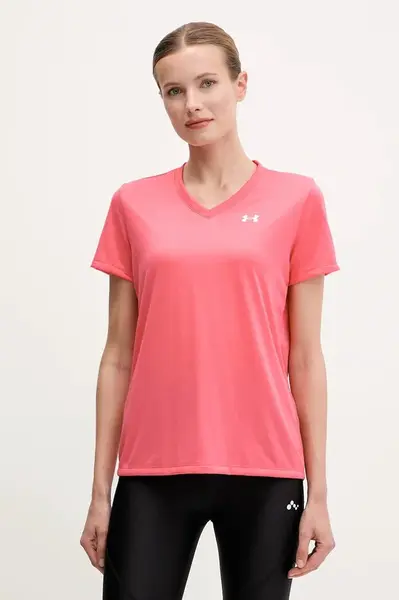 Tréninkové tričko Under Armour Tech růžová barva