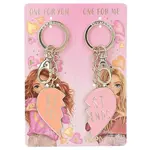 Top Model Sada přívěsků pro NEJ kamarádky, Oranžová / růžová