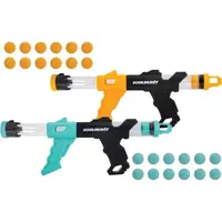 SCHILDKRÖT FIRE BLASTERS SET Detské pištole, čierna, veľkosť