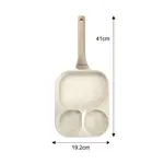 Klausberg Čtvercová pánev 41 x 19 cm, béžová