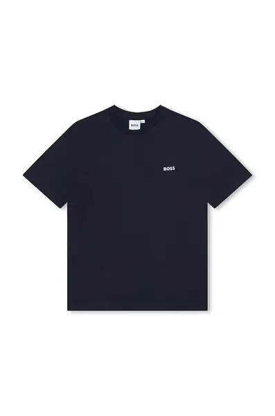 Dětské bavlněné tričko BOSS