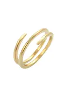 ELLI Prsteň 'Geo'  zlatá