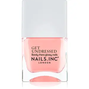Nails Inc. Get Undressed pečující lak na nehty odstín Always Undressed 14 ml