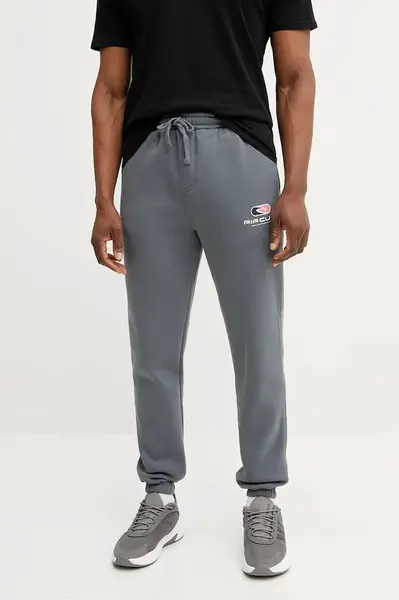 Tepláky Rip Curl šedá barva, melanžové