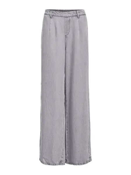 OBJECT Nohavice 'OBJFRAME LISA'  sivý denim