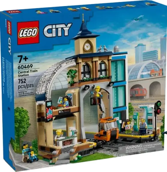Hlavní vlakové nádraží - Lego City (60469)