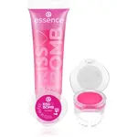 essence KISS BOMB shiny lipgloss & lip balm sada na rty