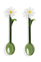 Sada čajových lžiček &k amsterdam flora white 2-pack