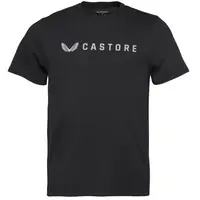 CASTORE SS GRAPHIC T-SHIRT Pánské sportovní triko, černá, velikost