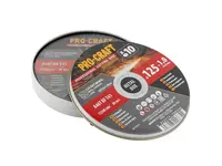 Kotouč řezný PROCRAFT 125x1.0mm bal. 10ks