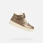 Gold Girls' Sneakers Geox Theleven AB - Girls