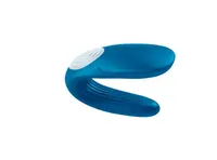 Satisfyer Partner Toy Whale párový vibrátor modrý