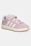 Dětské semišové sneakers boty adidas GRAND COURT 00s růžová barva, JH6181